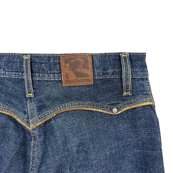 ROCKIES Vintage Jeans Relaxed Long Rise Blue - Picture 10 of 10